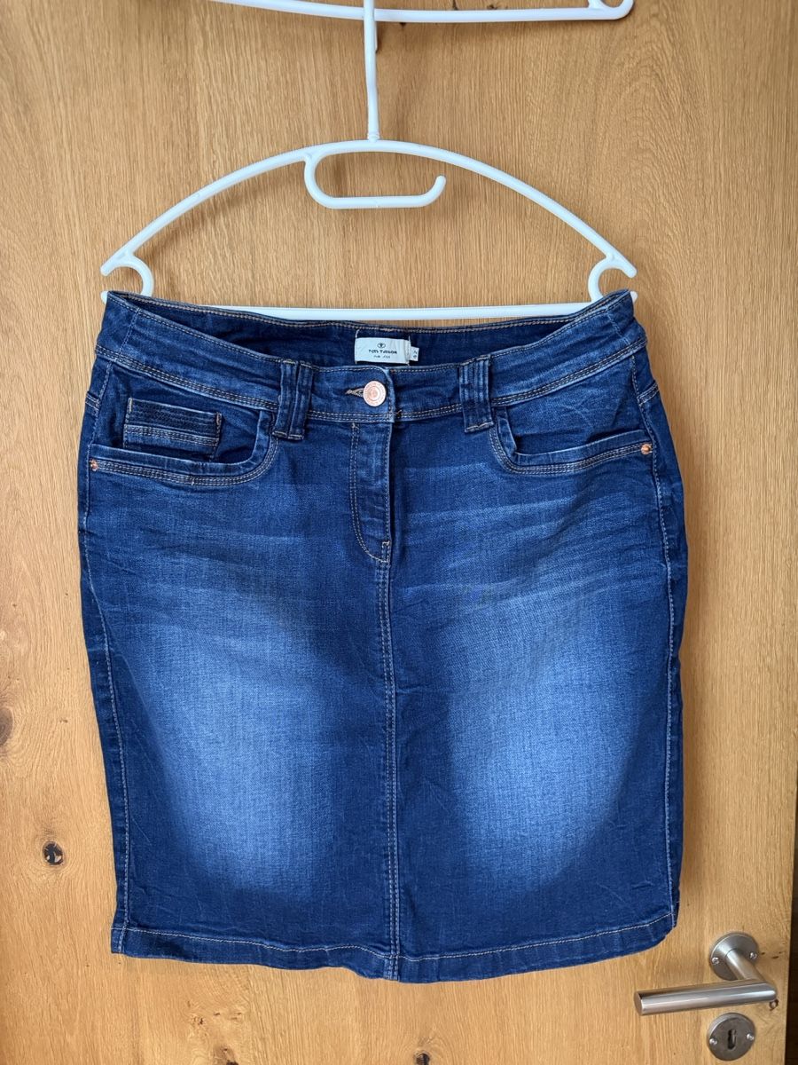 Gonne: Tom Tailor Jeansrock Damen Grösse 42 – Usato da Falera venduto da duca73