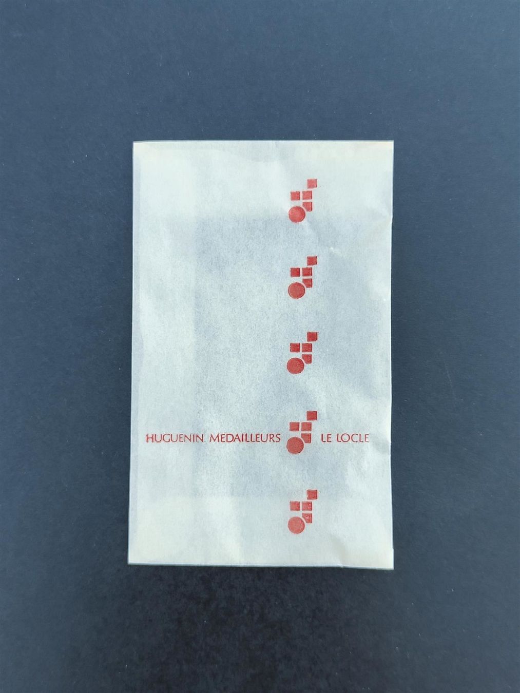 Blocchi: Papierbeutel für Metallabzeichen – Usato da Bauma venduto da SwissMilitaria