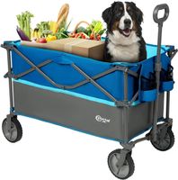 Bollerwagen XXL faltbar Handwagen für Camping Garten Umzug