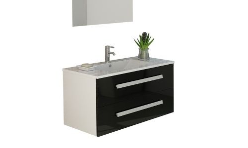 Mobili per bagno: Badmöbel Waschtisch Badset RAPPERSWIL sc – Nuovo e nell'imballaggio originale da Herbertingen venduto da jet-line-e-trade 1