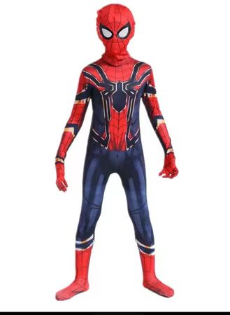 Spiderman Kostüm Grösse 100 für Fasnacht