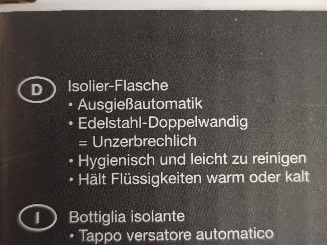 Trinkflaschen & Thermosflaschen: Thermos-Flasche 2dl von eva - NEU – Neu und originalverpackt aus Rheinfelden von s-KONNEKT 2