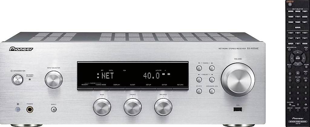 Receiver: Netzwerkreceiver Pioneer SX N30AE Silber oder Schwarz – Gebraucht aus Madiswil von Viper113