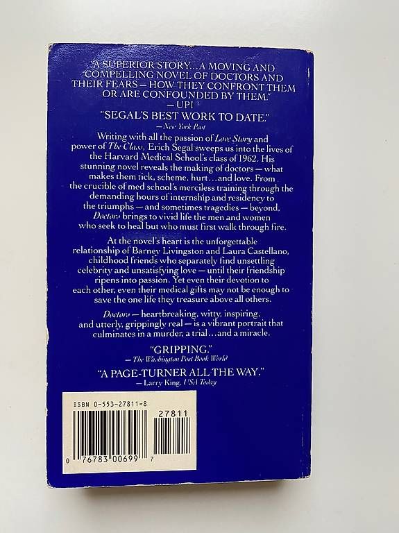 Libri: Erich Segal - Doctors – Usato da Pfäffikon ZH venduto da pez_878m 1
