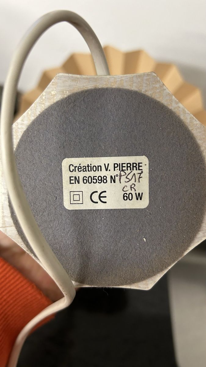 Lampen: Hübsche Nachttischlampe Création V. PIERRE Belgien – Gebraucht aus Rottenschwil von Yoshiworks 9