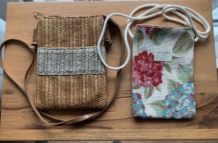 2 Handy Mobile Taschen Crossbody