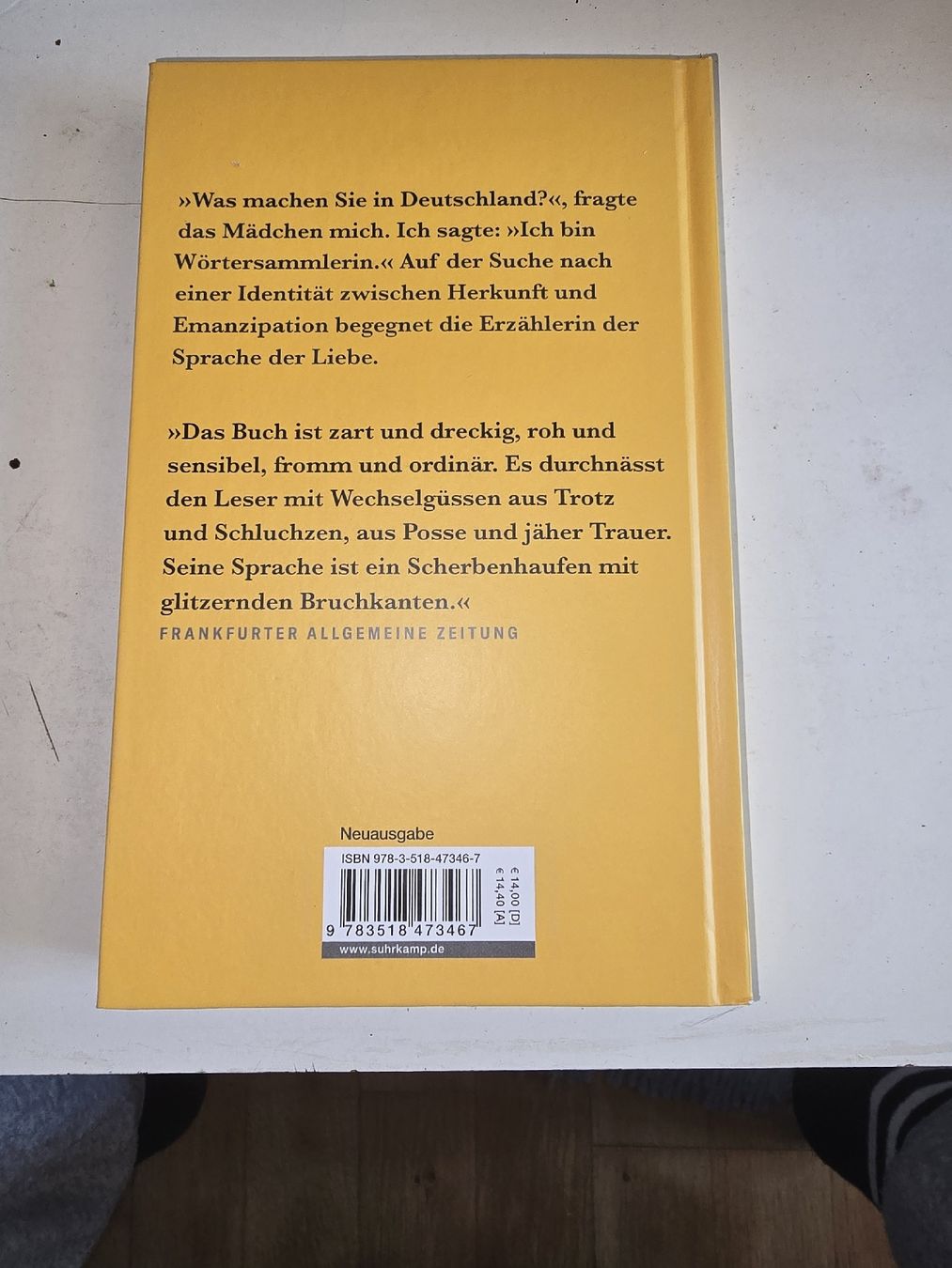 Libri: Mutterzunge - Emine Sevgi Özdamar – Usato da Oberbüren venduto da Elk2025 1