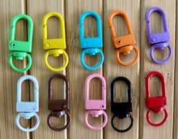 10x Bunte Haken / Karabiner zum Basteln