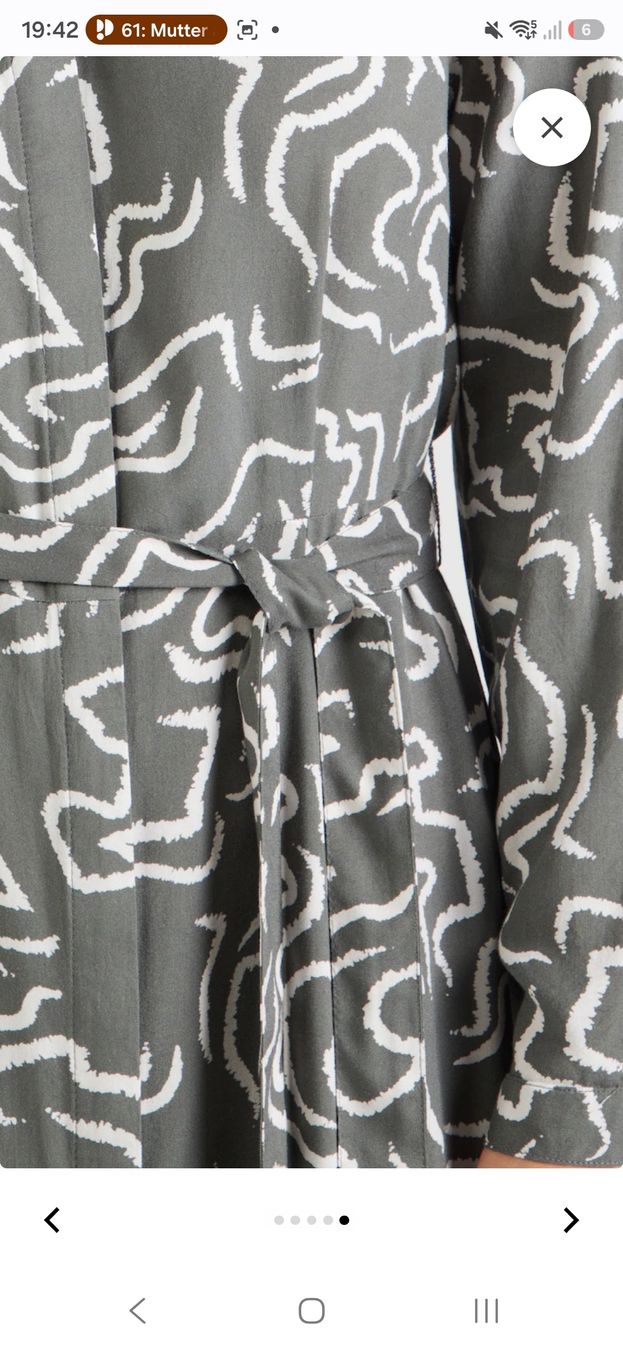 Vestiti: Maxikleid mit Muster Grösse S langarm – Usato da Zürich venduto da nara13 4