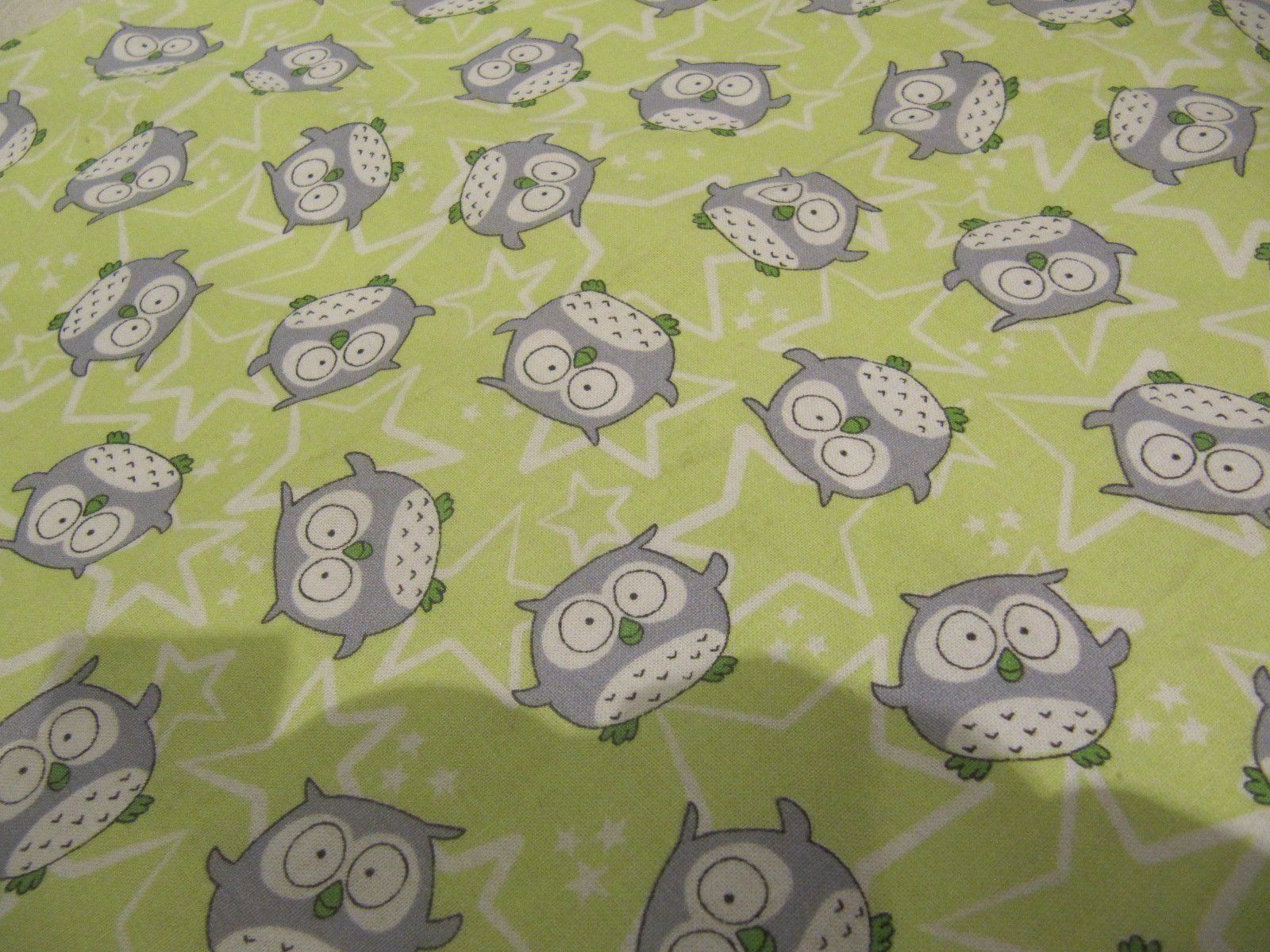 Tessuti: Stoff coton hibou 2 piece restes – Usato da Arbedo venduto da nadia1973