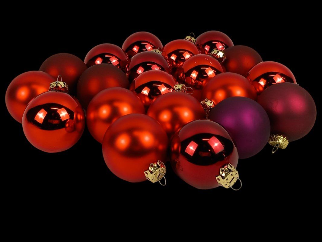 Toutes les décorations: NOÉL Set (x20) Weihnachtskugeln Rot – D'occasion à Hünenberg par Restwert_Zug 3