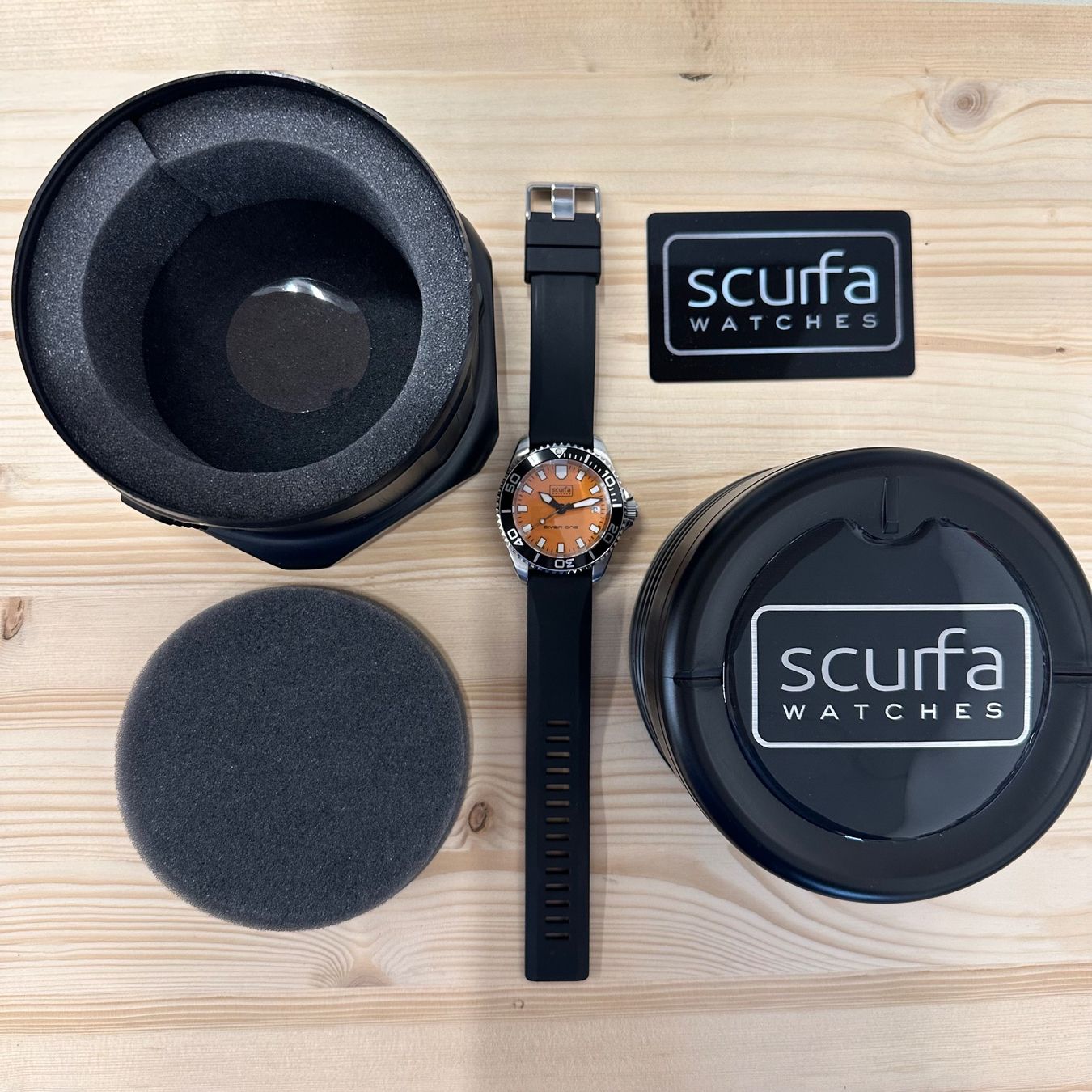 Orologi: Scurfa Diver One D1-500 Gloss Orange – Nuovo (secondo la descrizione) da St. Gallen venduto da RadiumSKX 4