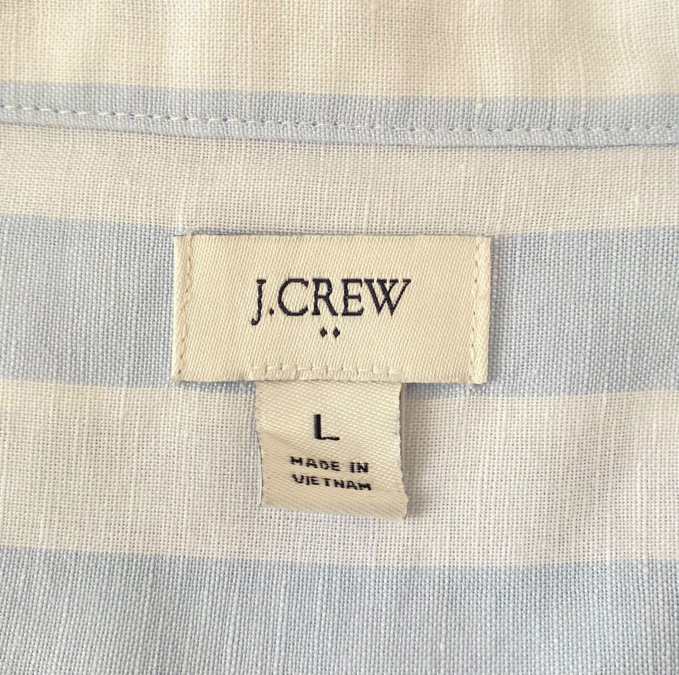 J.Crew Top: J Crew Top aus Leinen/Baumwolle Grösse L – Usato da Oberwil BL venduto da Leni-Mischi 3