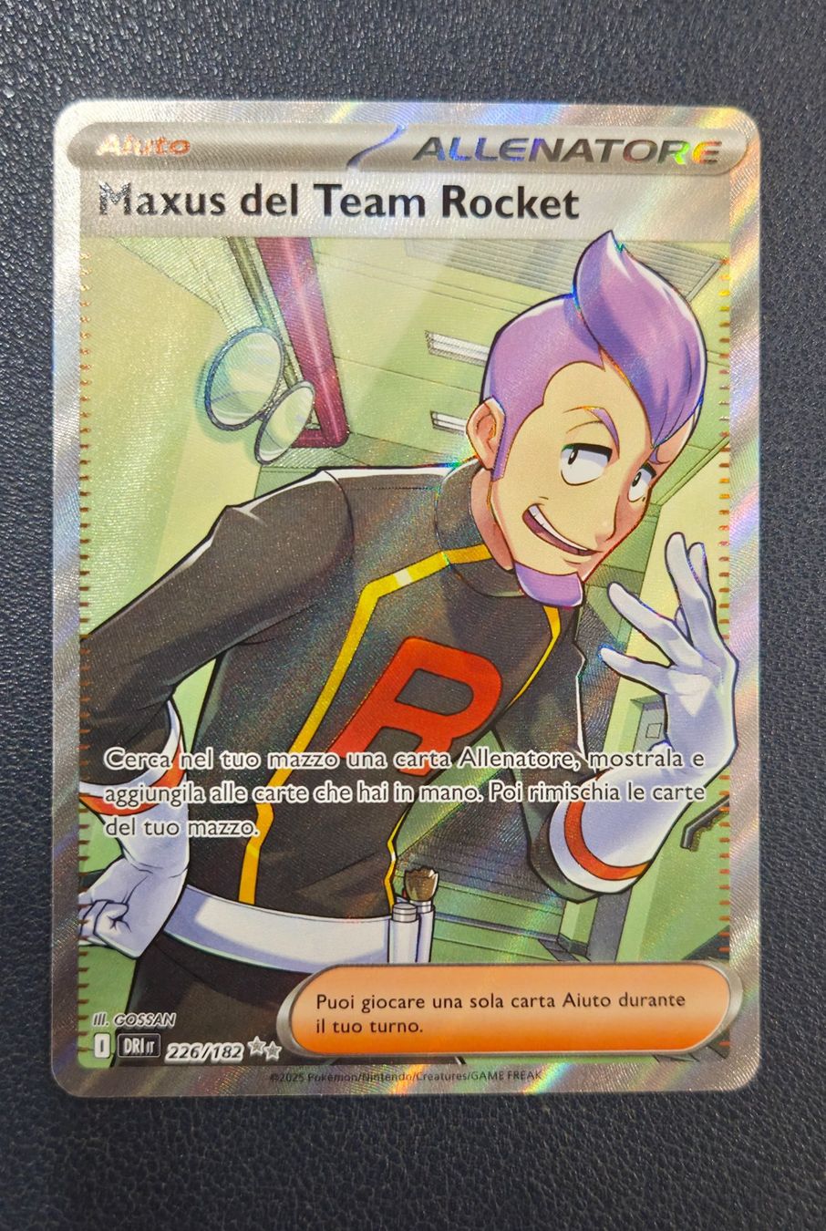 Pokémon Carte collezionabili: Pokemon 226/182 Maxus Del Team Rocket Full Art IT – Usato da Lugano venduto da pan_5zpg