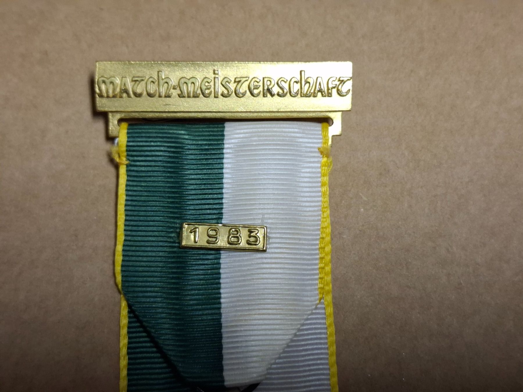 Medaillen: Match Meisterschaft 1983 (A819) – Gebraucht aus Schwanden GL von Suvorov 2