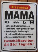 Witziges Schild für gestresste Mütter