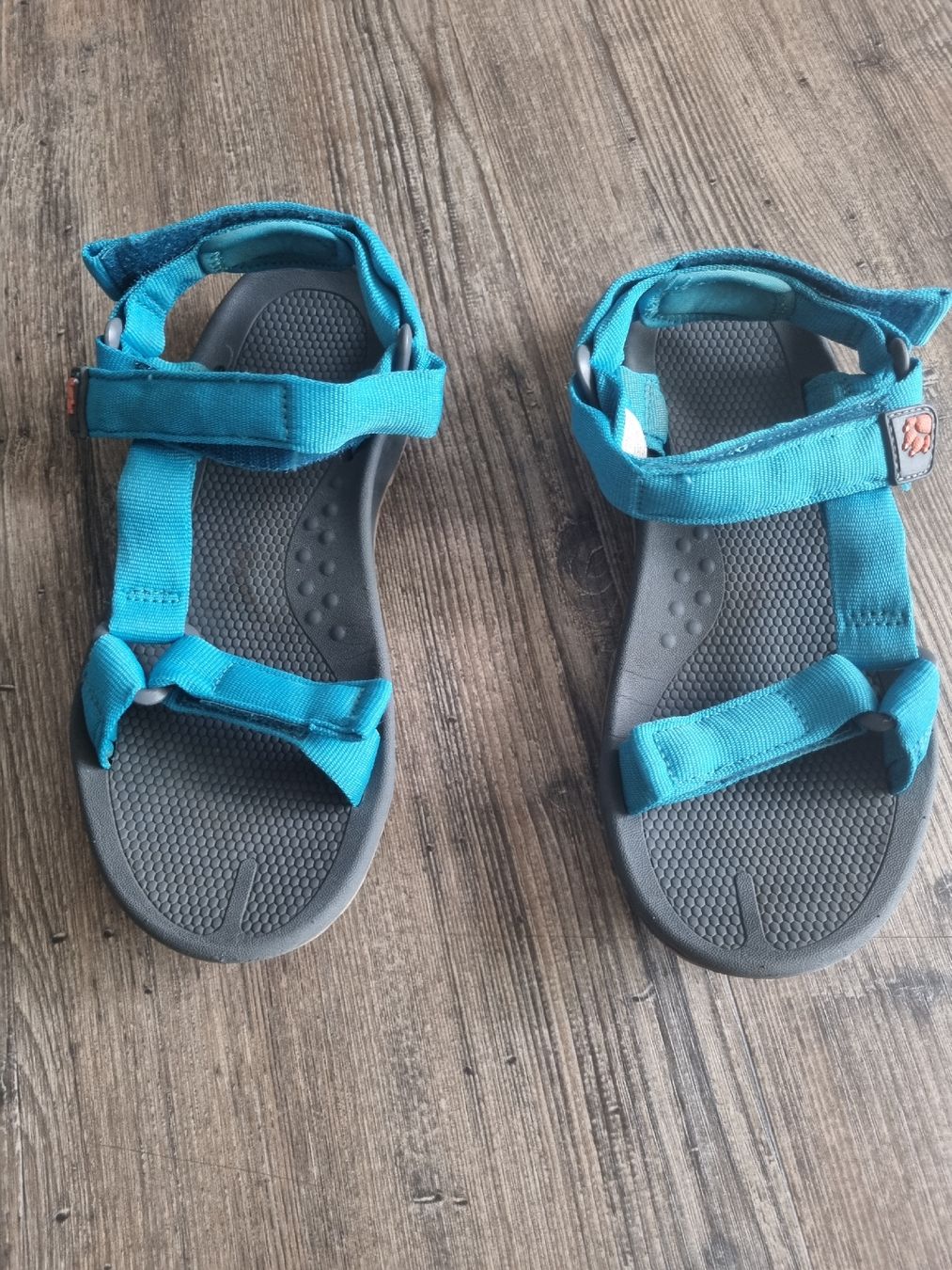 Jack Wolfskin Herrenschuhe: Jack Wolfskin Sandale,  blau – Gebraucht aus Wattenwil von merida12