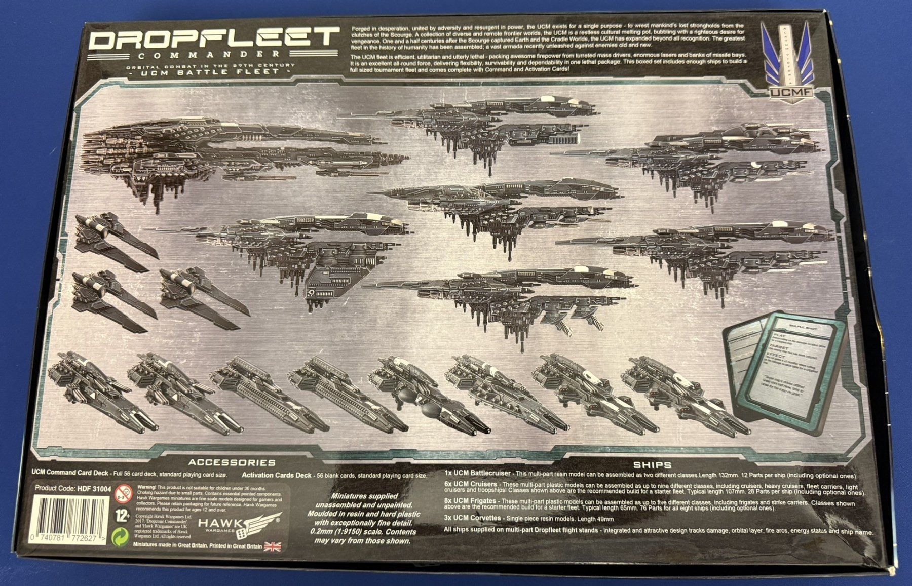 Giochi: Dropfleet Commander UCM Battle Fleet - Miniaturenset – Nuovo (secondo la descrizione) da Walchwil venduto da Cosmo70 1