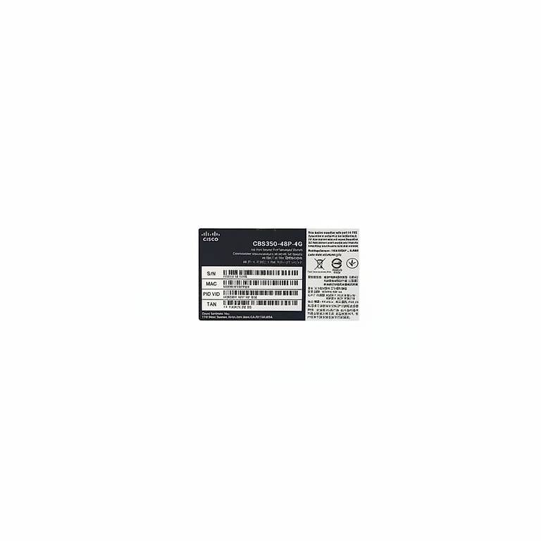 Cisco Hub & Switch: Cisco Switch CBS350-48P-4G – Usato da Brüttisellen venduto da bw-solutions.ch 2