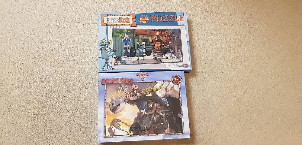 Puzzle Ritter Rost und Dragons (neu) (Gebraucht) in Embrach für CHF 6 ...