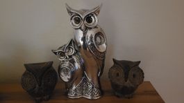 Set aus 3 Glückseulen zur Dekoration