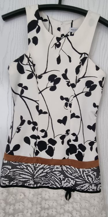 Robe Femme Rinascimento Taille S - Multicouleur Polyester - Manches Longues Évasées - Neuf Avec Étiquettes