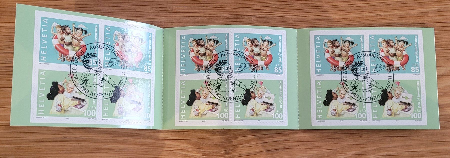 Tous les timbres: Markenheftchen Carnet De Timbre Pro Juventute 2005 – D'occasion à Biel/Bienne par Destockweb 1