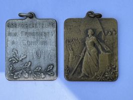 Médaille militaire Armée Mobilisation frontière  Militär