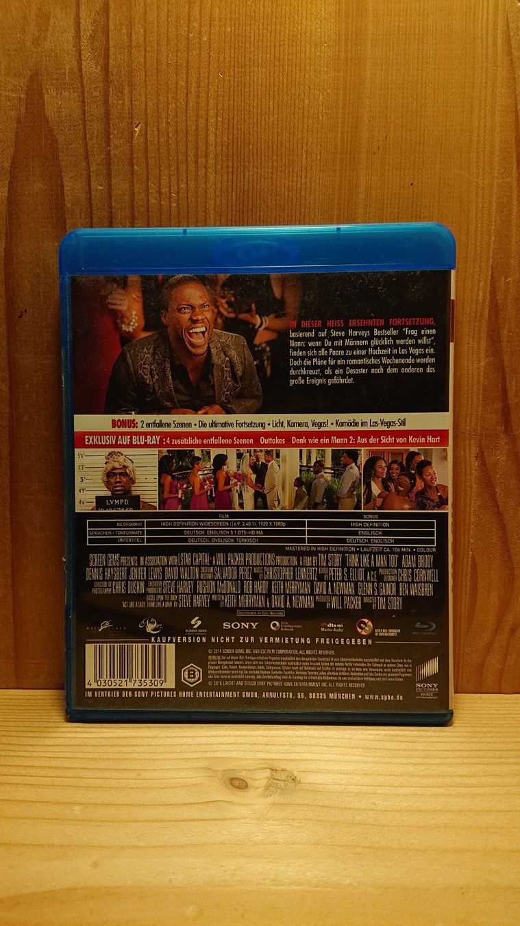 Tutti i DVDs: DENK WIE EIN MANN 2 auf Blu-Ray – Usato da Wilderswil venduto da Exebub 1
