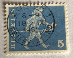 Nr.355 mit Vollstempel  Zürich
