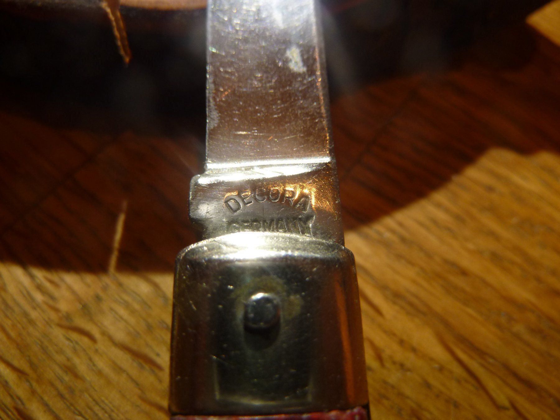 Taschenmesser: Antikes Sachmesser DECORA Solingen – Gebraucht aus Hochfelden von swissice 2