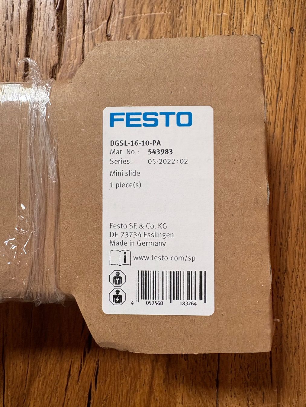 Altre forniture industriali: Mini-Schlitten DGSL-16-10-PA – Nuovo e nell'imballaggio originale da Hedingen venduto da Luana02 1