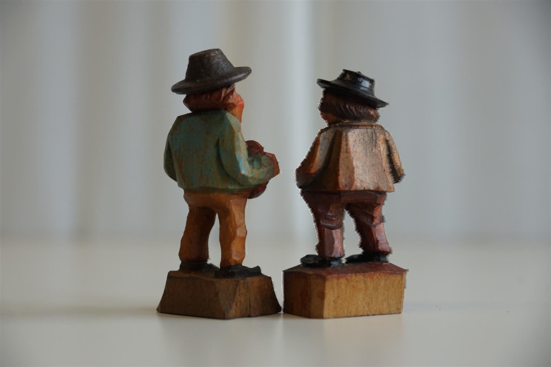 Skulpturen & Statuen: Musiker, geschnitzt – Neu und originalverpackt aus Brienz BE von P.Edelweiss 2