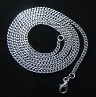 Silber 925 Panzer Halskette 60 cm / 2,5 mm