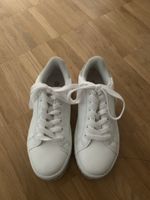 Weisse Frühlings-Sneakers mit Strass, Grösse32, Neu!