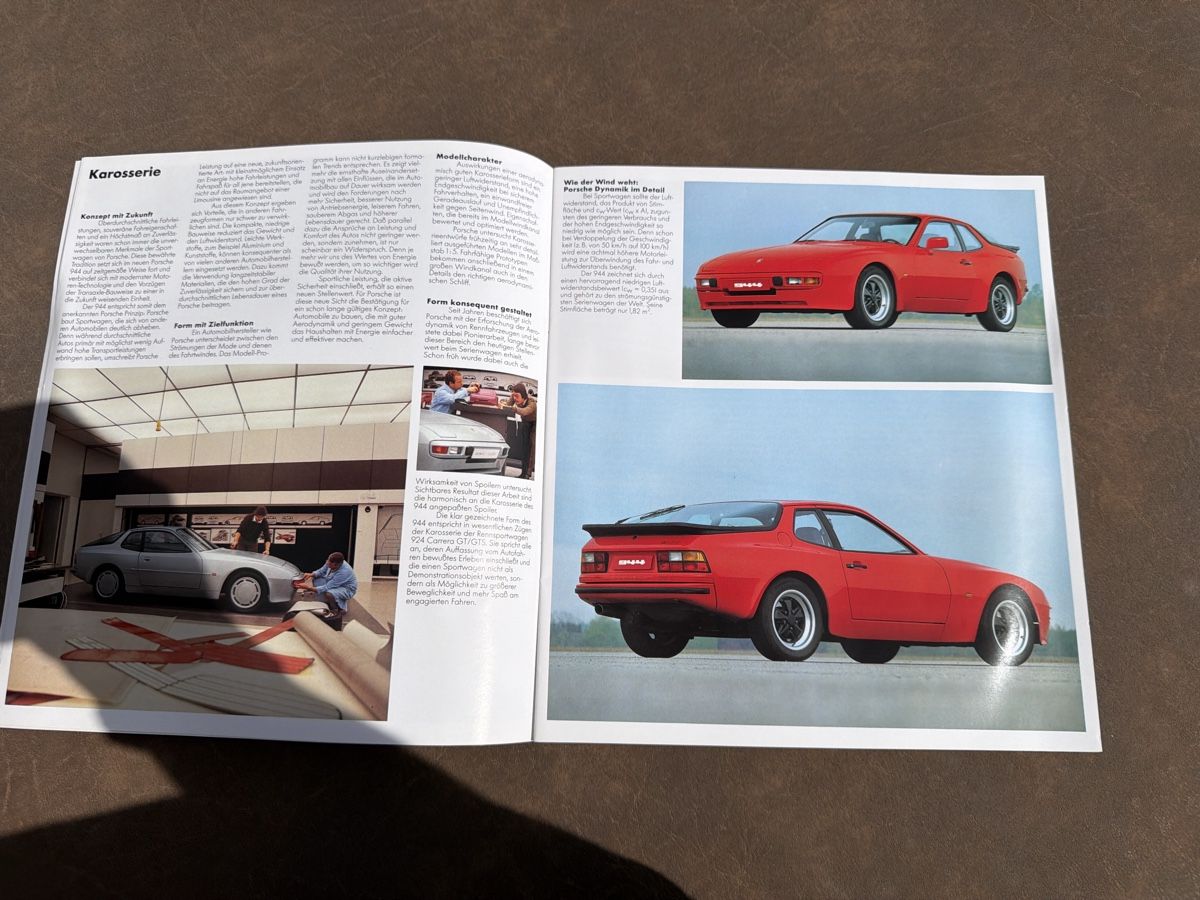 Porsche Dokumente: Prospekt: Porsche 944 – Gebraucht aus Wolfwil von Rolex1 2