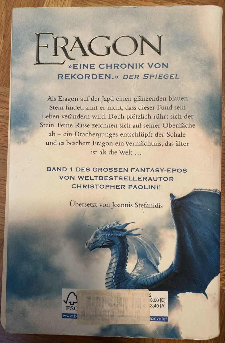 Bücher: Eragon Band 1 & 2 – Gebraucht aus Schmerikon von mish98 1