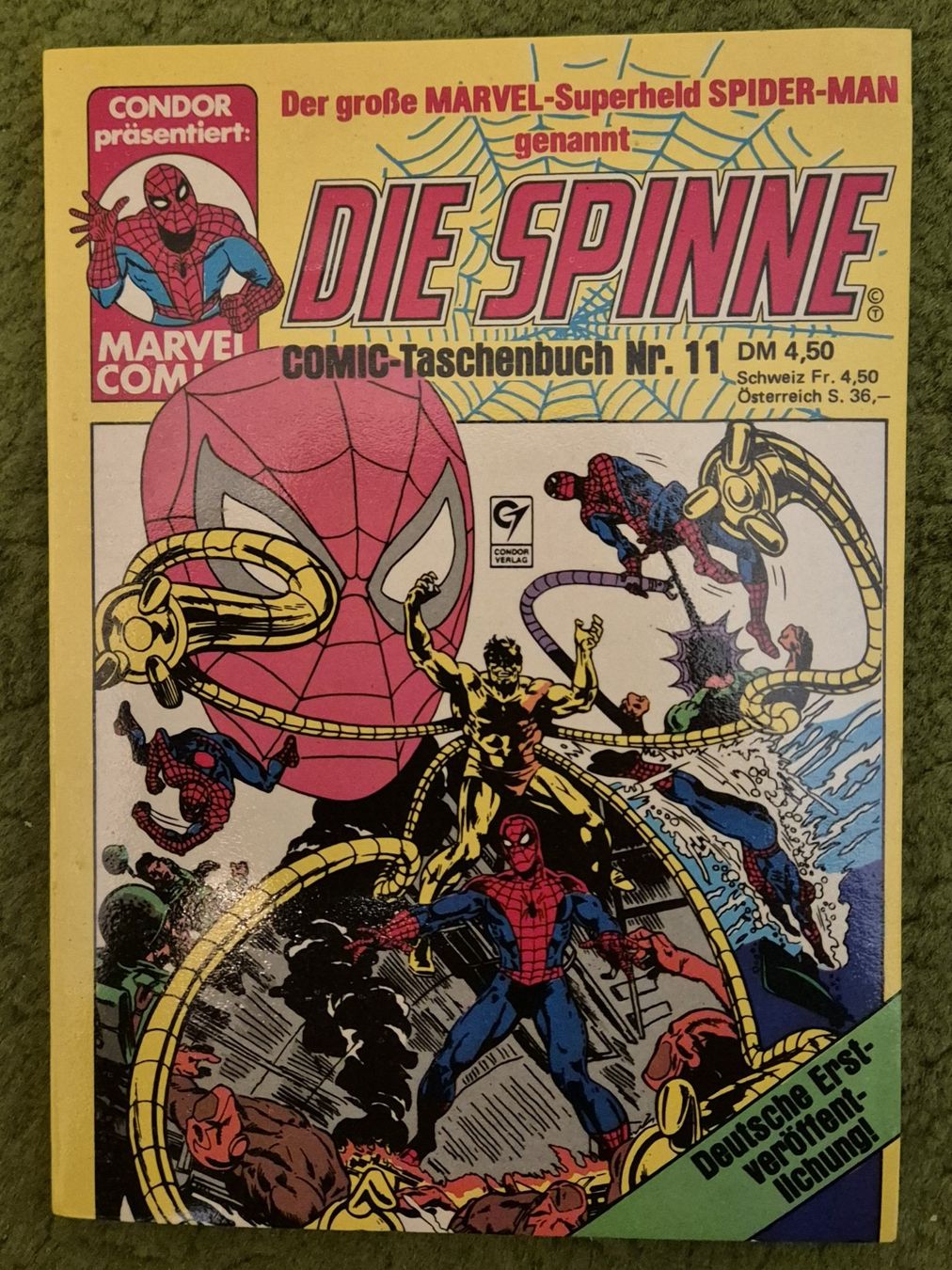 Fumetti: Die Spinne Taschenbuch / Nr. 7 - 11 – Usato da Chur venduto da big_5zx8 3