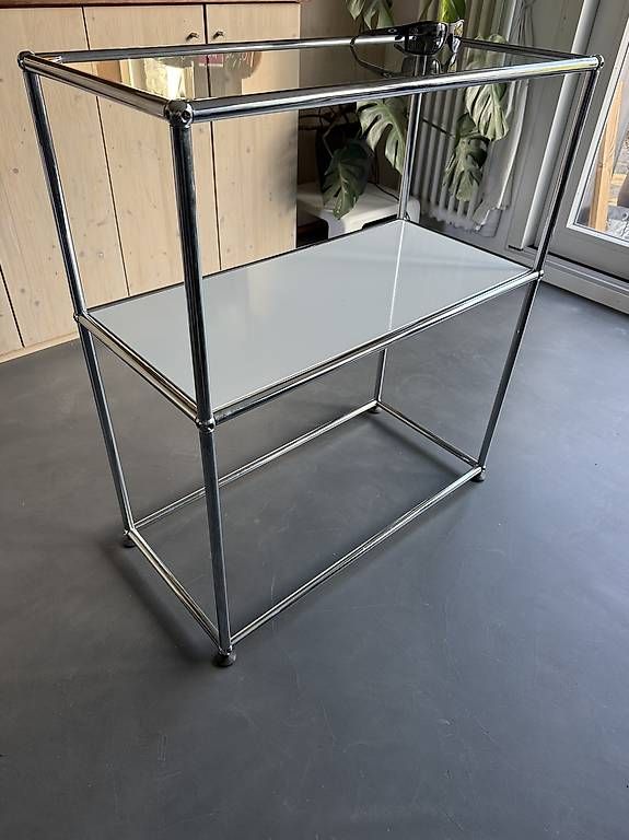 Scaffali: USM Haller Original mit Glasplatte – Usato da Therwil venduto da Christian1919 2