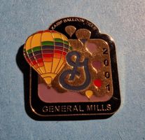 Ballon Pin KAIBF Albuquerque Balloon Team Gen. Mills 2001