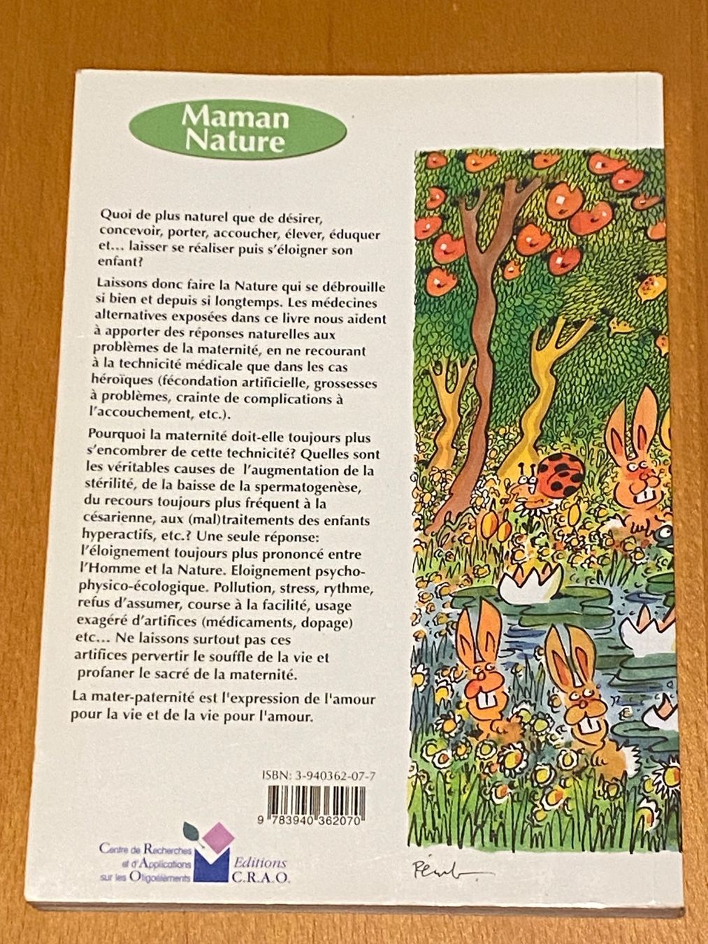 Bücher: livre Maman Nature – Gebraucht aus Leytron von TipTop1912 1