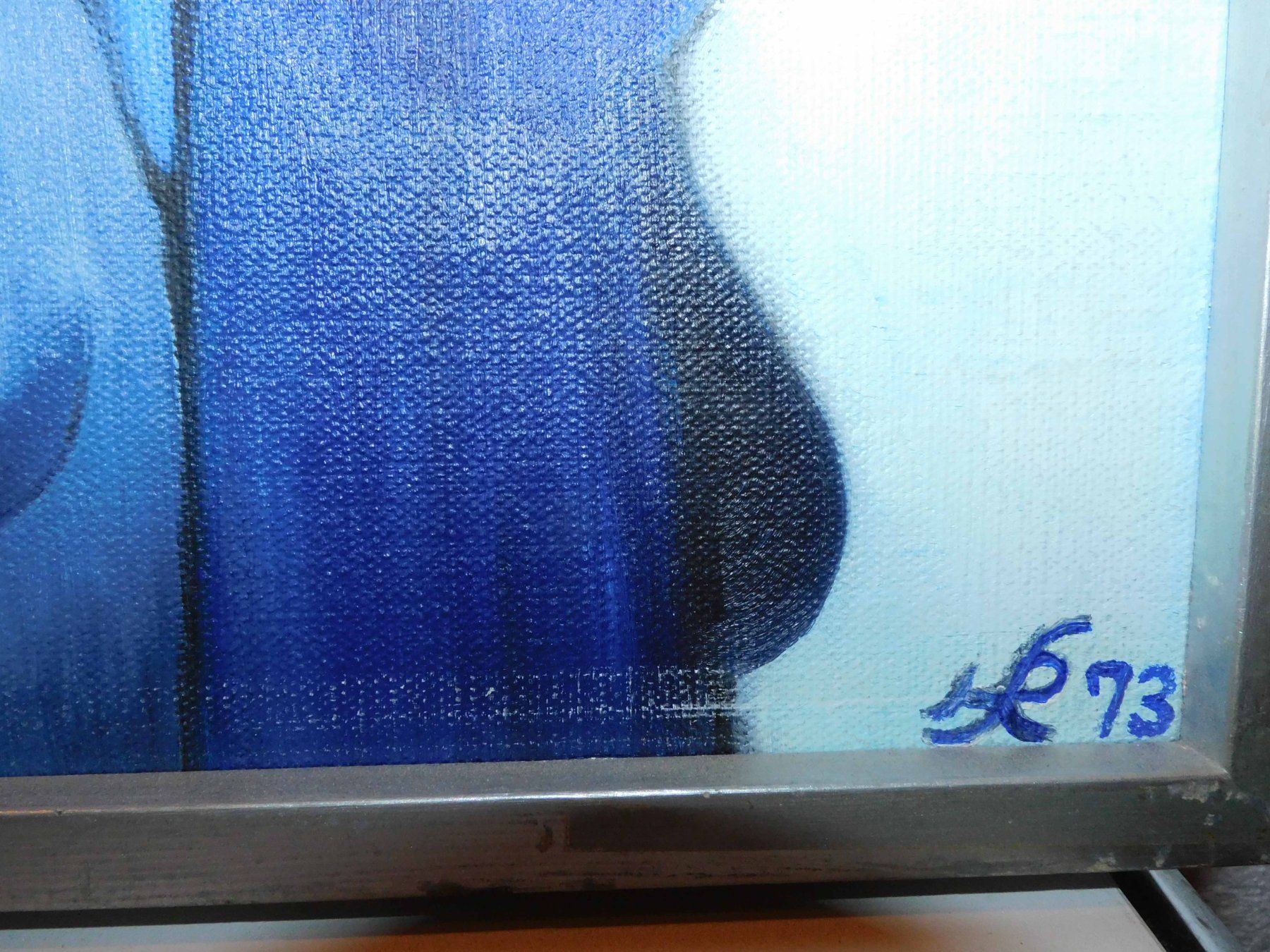 Gemälde: Kunst Ölgemälde Bild signiert  1973 – Gebraucht aus Sursee von 76 6
