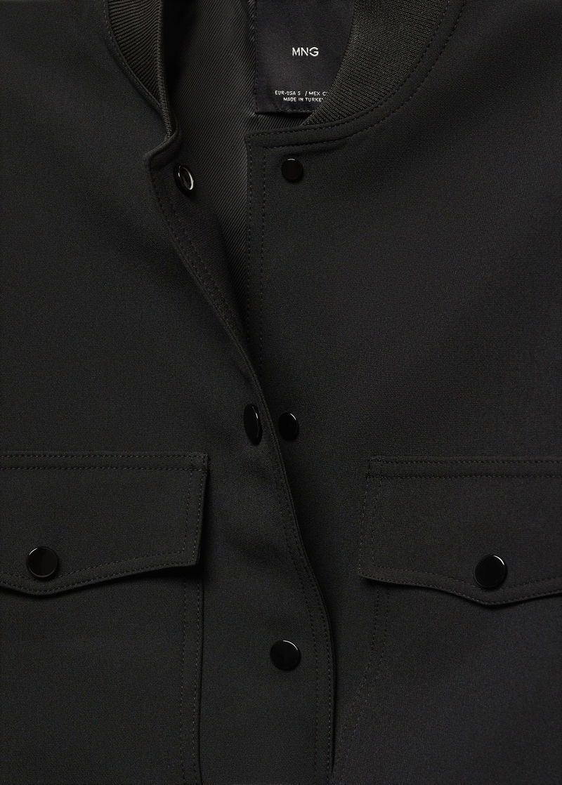 Mango Vestes: MANGO Bomberjacke mit Schulterpads – D'occasion à Zürich par fabienne1234 5