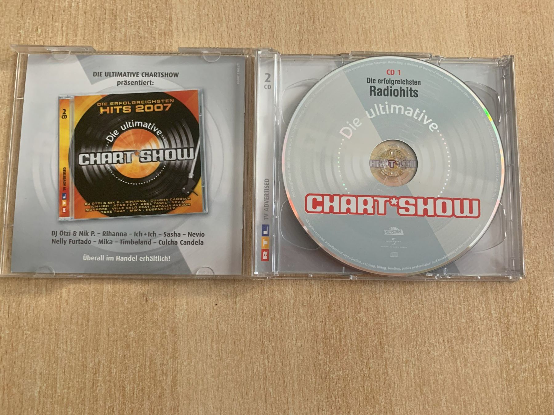 CD: Die Ultimative ChartShow Radiohits (Doppel-CD) – Usato da Reinach BL venduto da con_ync2 2