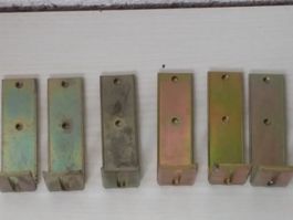 6 Metall Winkel/Halterungen - robust & vielseitig!