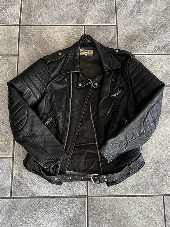 Blouson moto unisexe