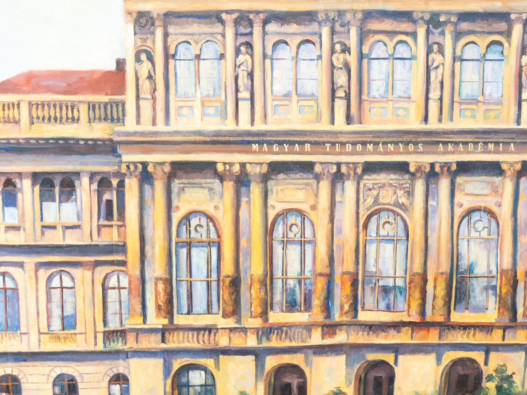 Tableaux: Acrylbild Budapest - sehr gross - Ref. 07/06 – D'occasion à Au ZH par BrockiAu 1