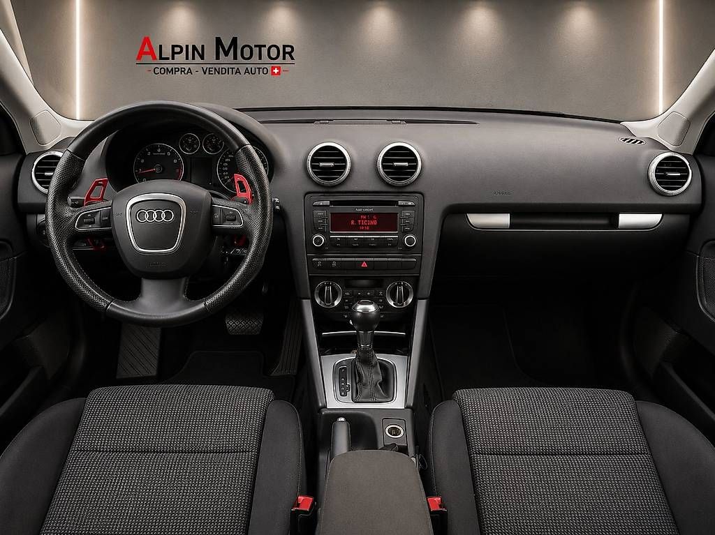 Automobili: AUDI A3 1.4  TFSI  Automatica S-tronic collaudata MFK – Usato da Muralto venduto da Mariolino3 6