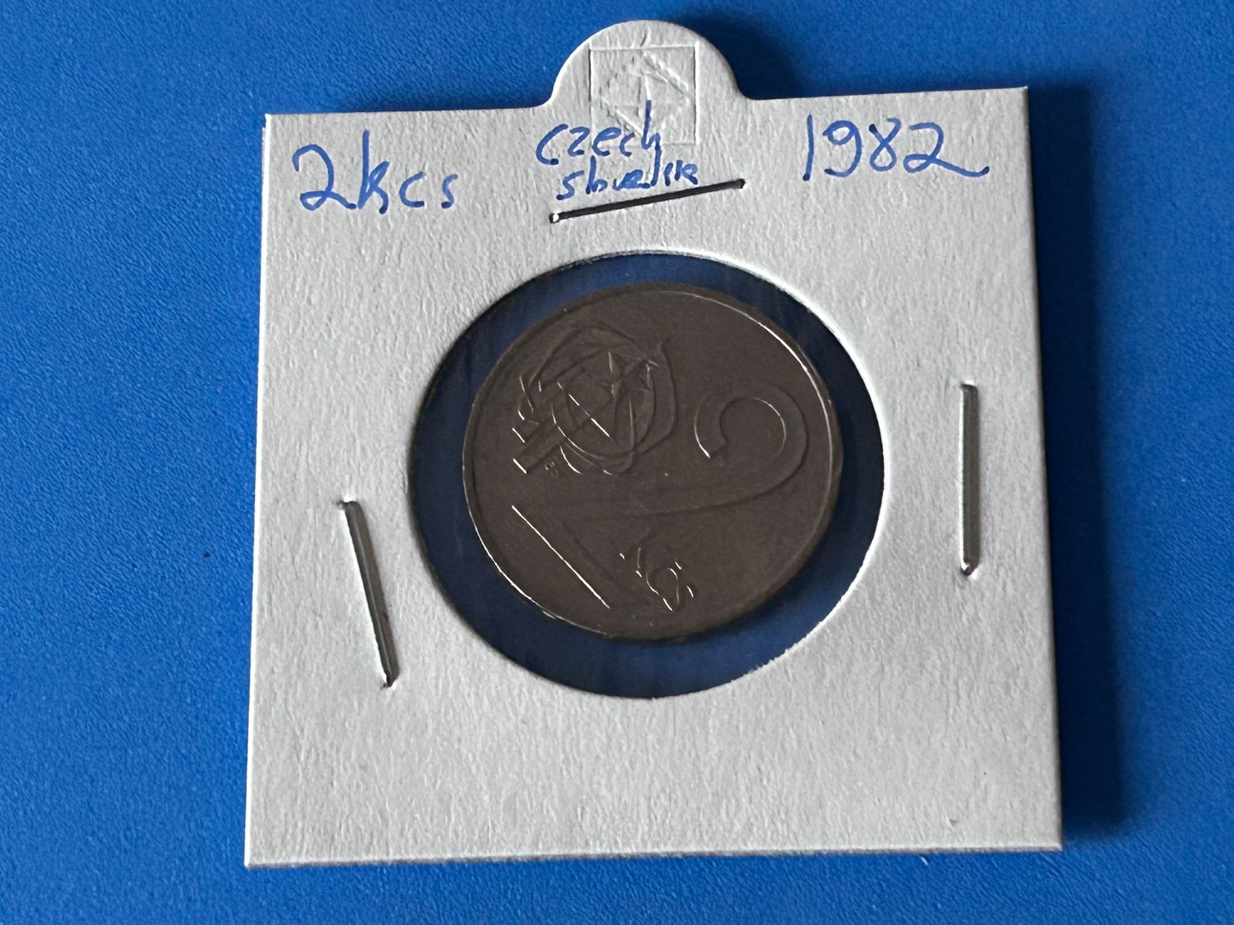 Tutti le monete: Czechoslovakia - 2 Koruny 1982 – Usato da Corcelles NE venduto da AJKader 2
