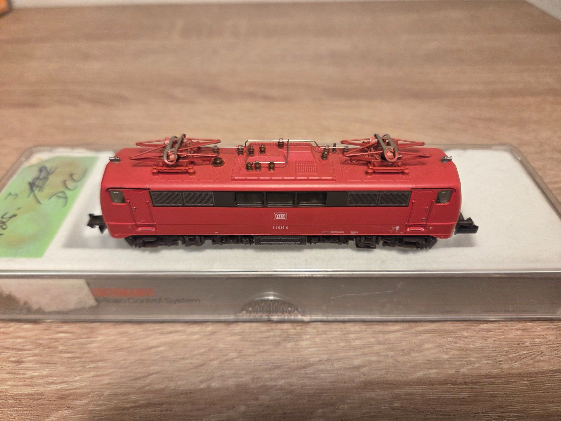 Fleischmann Modellini di ferrovie: Fleischmann N FMZ 67349 E-Lok BR 111 DB Digital – Usato da St-Aubin-Sauges venduto da Lo_Go 4